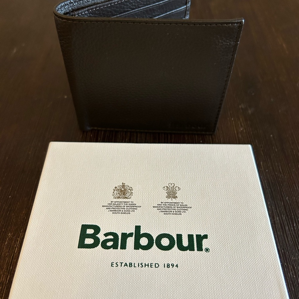 Brand new Barbour wallet men’s